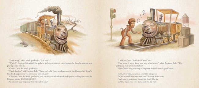 An excerpt from 'Charlie the Choo-Choo'