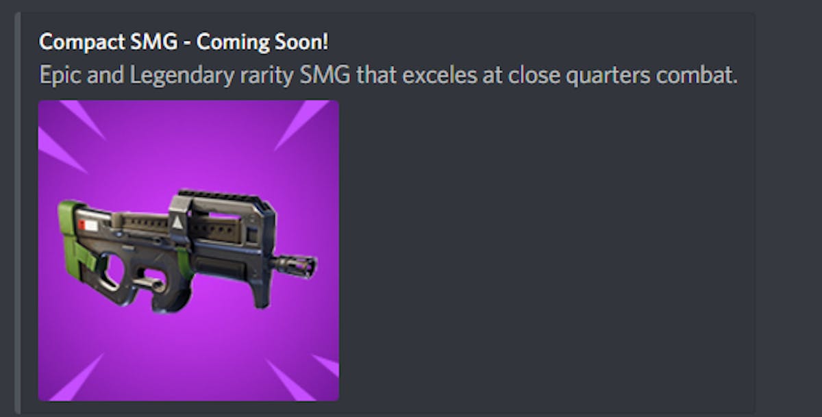fortnite compact smg p90 stats rarity damage and everything we know inverse - silenced scar fortnite stats