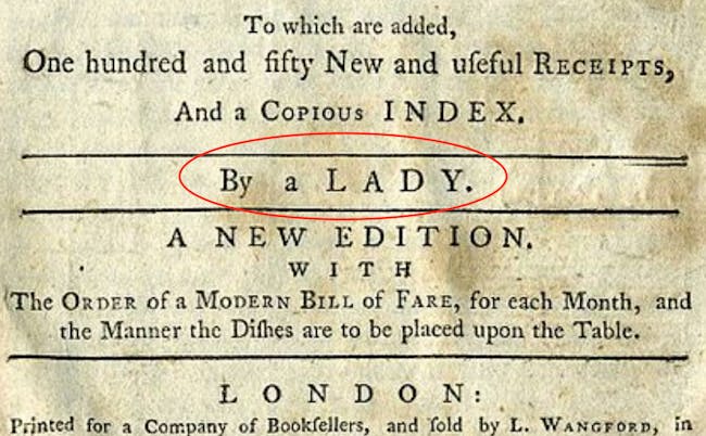By a LADY.