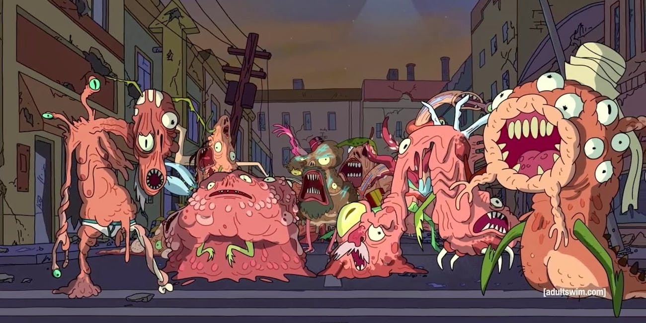 Rick and Morty Cronenberged their native universe.
