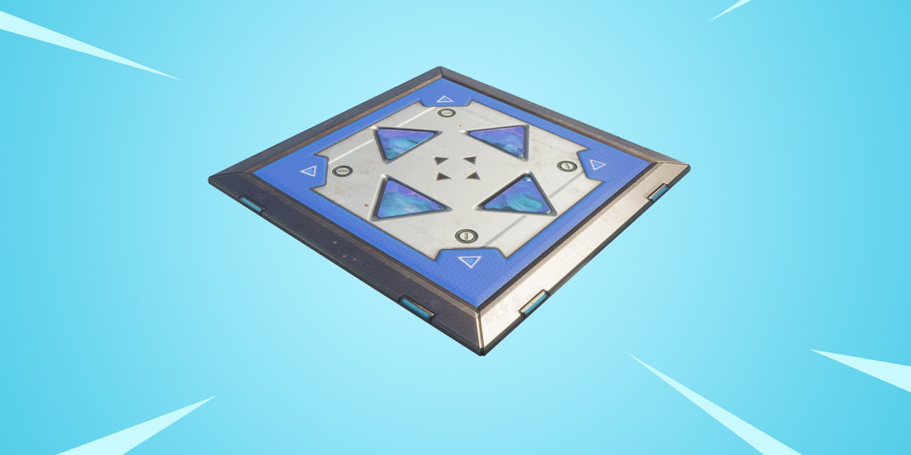 fortnite bouncer trap pad officially returns and insanity ensues - fortnite bouncer png