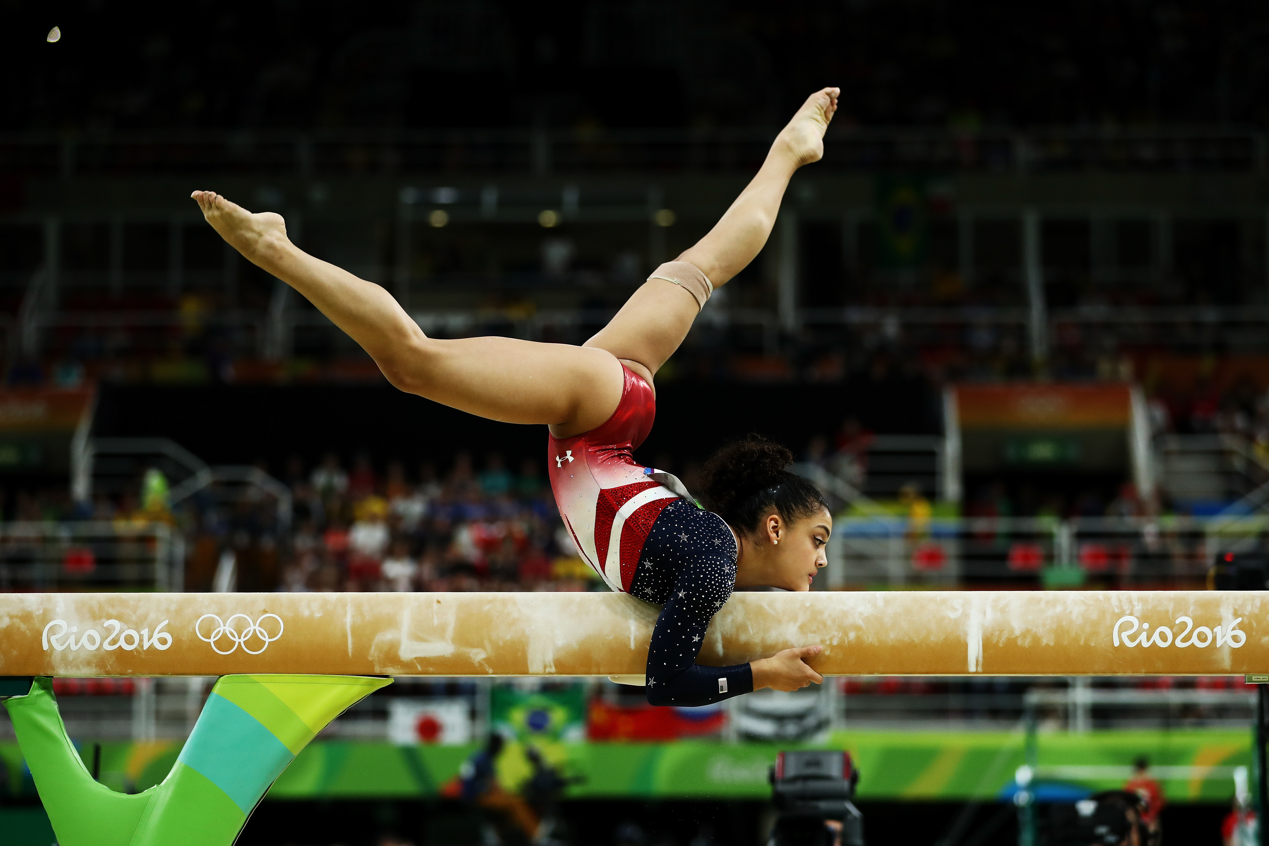 If The Olympics Were A Battle Royale Laurie Hernandez Would