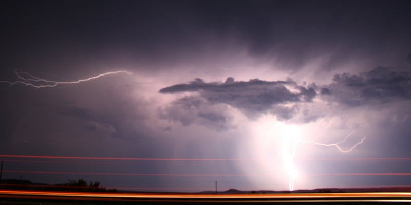 Watch Lightning Strike the Earth From Outer Space