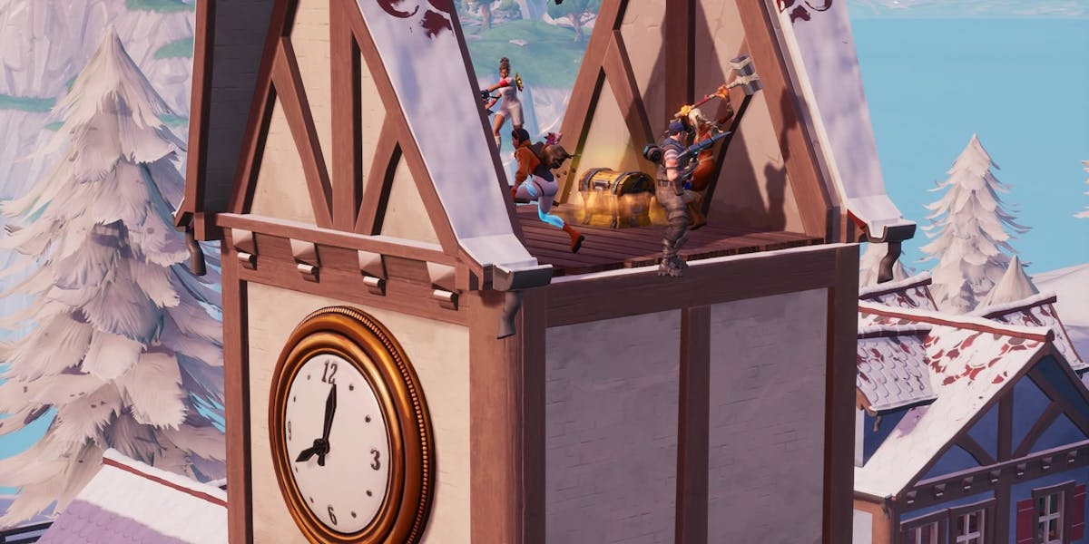 Fortnite Clock Tower Locations Map Where To Visit 3 Different Clocks Newsbeezer