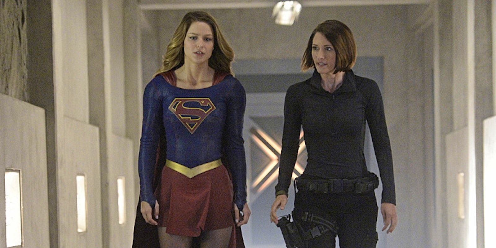 Supergirl with Lena Luthor