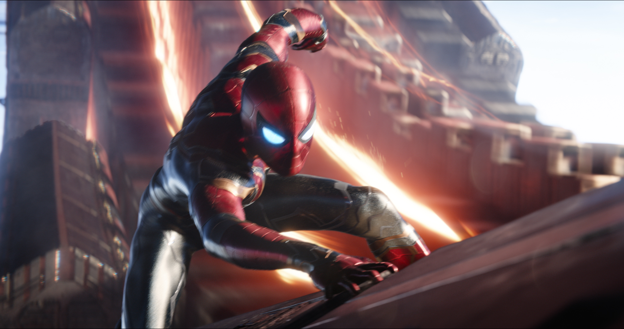 Infinity War Iron Mans New Costume Sure Looks Like Spider