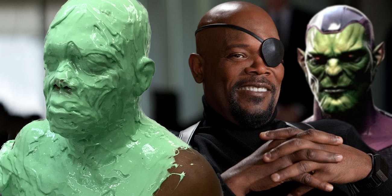 Captain Marvel Nick Fury