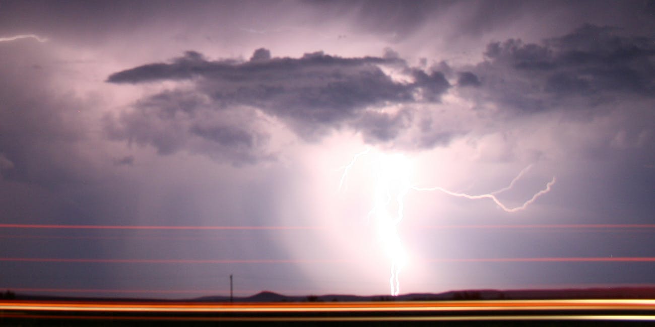 West Texas Lightning Storm