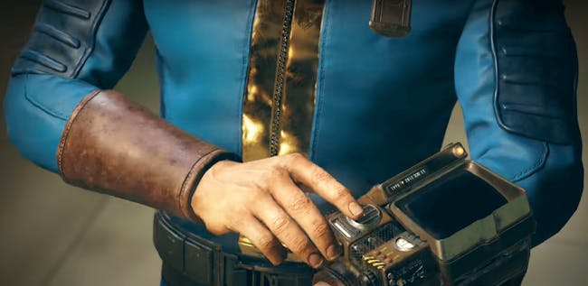 Looks like the default protagonist is male again, but you'll almost definitely be able to choose a female character in 'Fallout 76'.