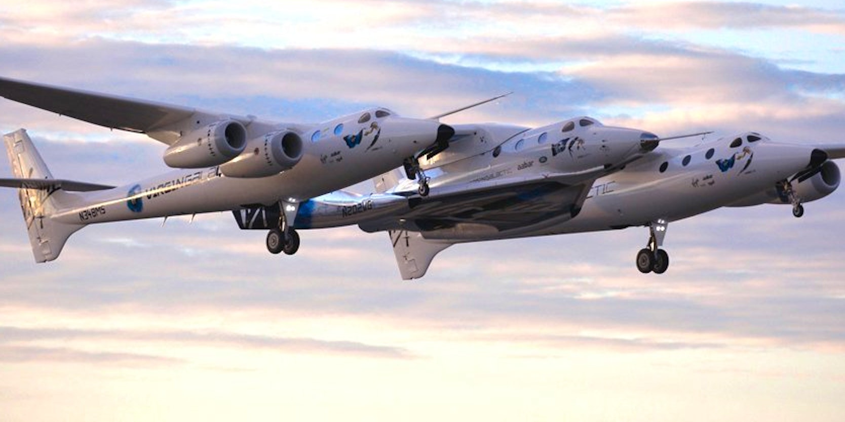 Virgin Galactic's VSS Unity took to the skies for their 3rd carry test this morning. 