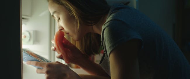 A still from the movie "Raw."
